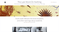 Desktop Screenshot of lastwordonnothing.com